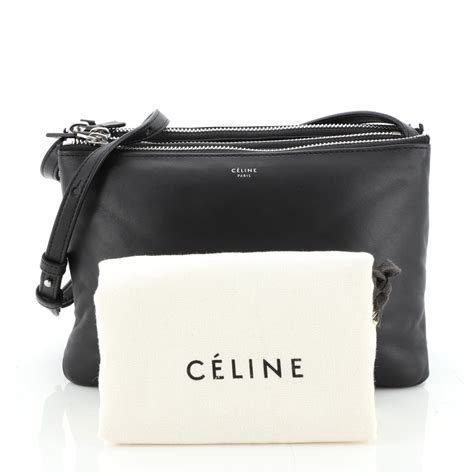 celine trio crossbody bag size|Celine crossbody bag vintage.